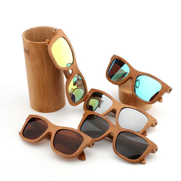 

fashionable custom bamboo wooden grain sun glasses sunglasses, White;black