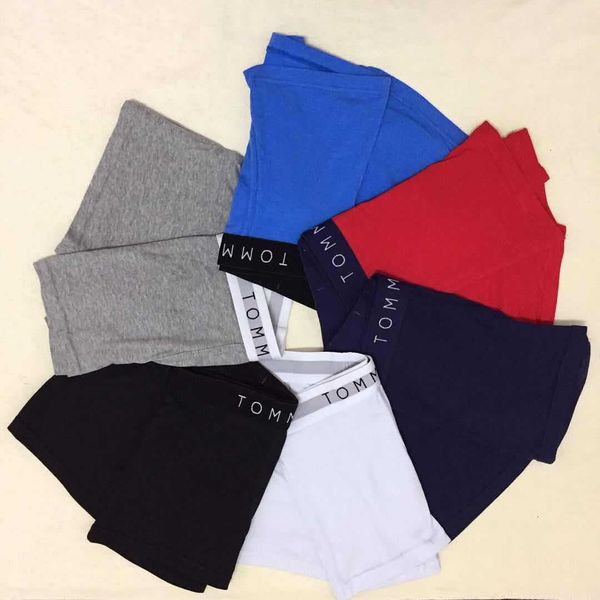 

tm n01 underwear pure cotton men's boxers, Black;white