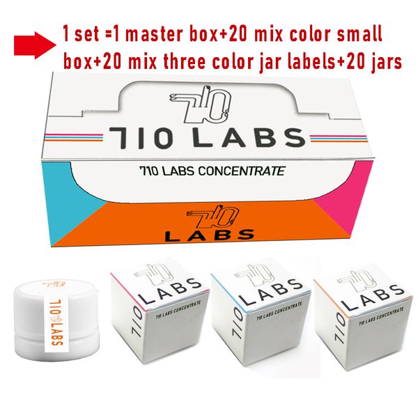 

5ml 710 labs concentrate glass jar package 710 show box shatter wax resin jar packaging alienlabs galaxy extracts