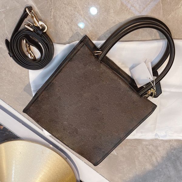 

handbag totes bag designer handbags shoulder bags tote high-quality genuine leather classic retro 2 colors size 17*8*17 cm with exquisite pa