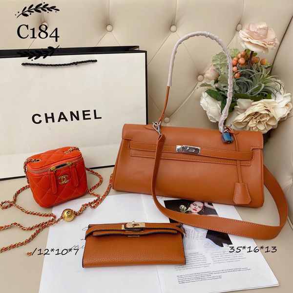 

3-piece set luxurys designers bag women handbag messenger oxidizing leather pochette metis elegant shoulder multifunctional large-capacity s