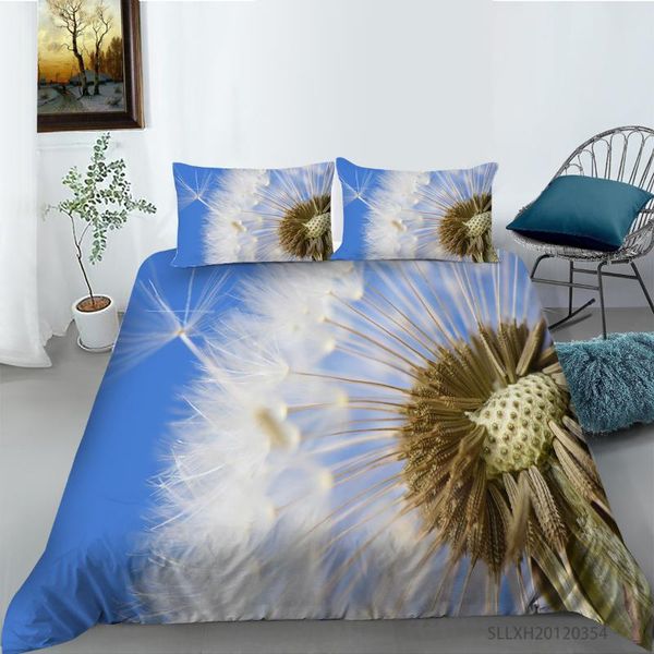 

bedding sets dandelion printing comforter home textiles for bedroom double  king