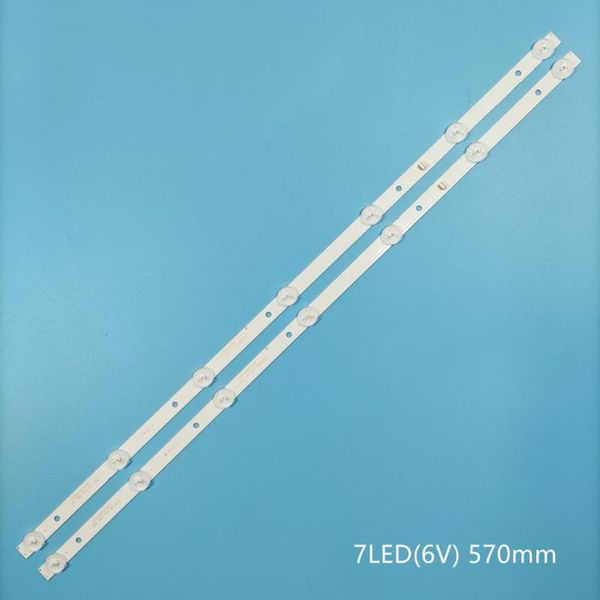 

bar lights led backlight strip for amcv le 32zths21 starwind sw-led32r301bt2 rca rtdvd3215-b aoc t3211m 320l 32e9 7s1p 2x7 cc02320d570v12