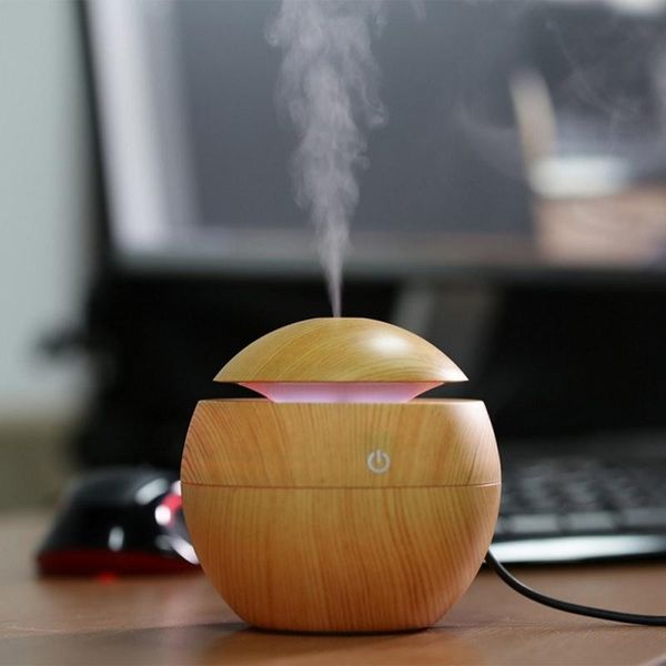 

sachet bags usb aroma essential oil diffuser cute ultrasonic cool mist humidifier air purifier change led night light for office home 130ml