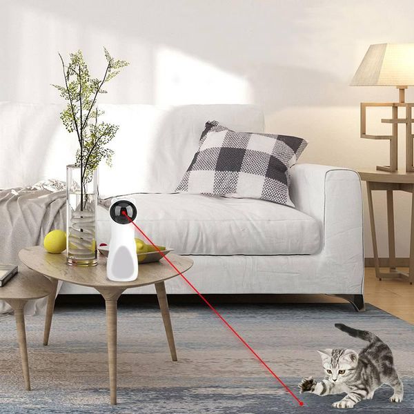 

cat toys creative funny pet led laser toy usb charge smart automatic exercise training entertaining multi-angle adjustable