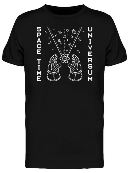 

Reality Composition Men's Tee -Image by Shutterstock, White;black