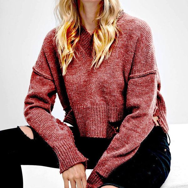 

women's sweaters women and pullovers v-neck computer knitted casual long sleeve sweater fashion sexy, White;black