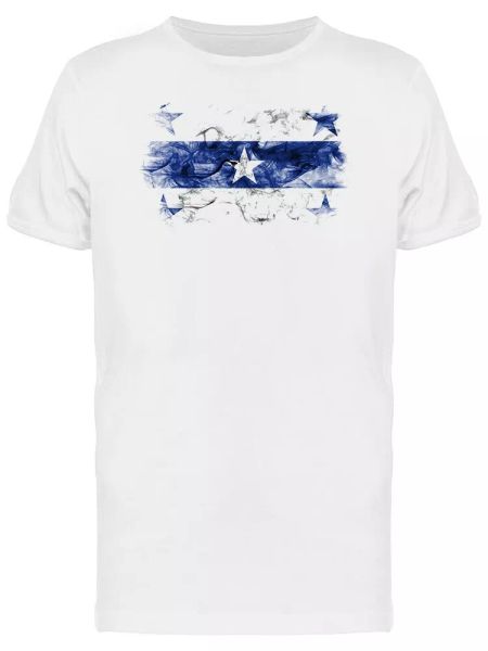 

gambier smoky flag men's tee -image by shutterstock, White;black