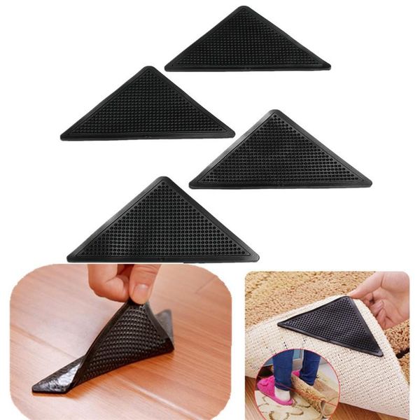

unids/set reutilizables alfombra pinzas antideslizantes de silicona agarre para la casa d carpets