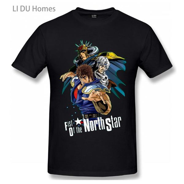 

men's t-shirts ken il guerriero hokuto no t shirt men/women cotton summer t-shirt short sleeve graphics tshirt tee gift, White;black
