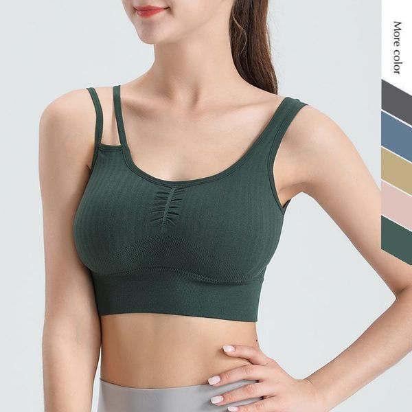 

yoga outfit seamless sport bras women padded push up underwear girls gym workout bra quick dry running vest outdoor gymwear female