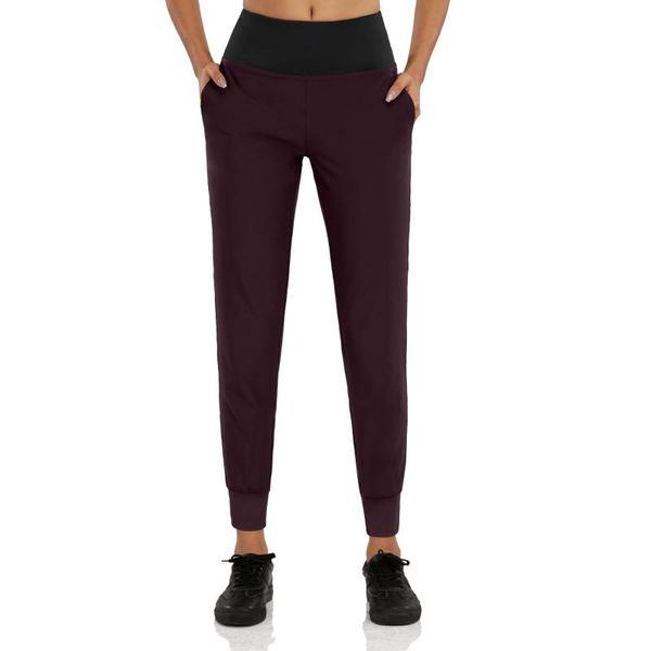 

women's pants & capris women jogging casual loose pant sweat trouser for ladies sports running gym fitness workout training premium qua, Black;white