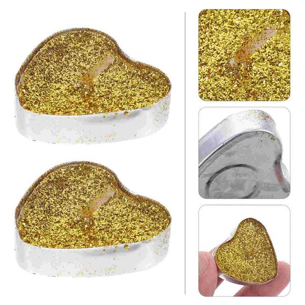 

candles 30pcs heart shaped tealight mini smokeless decor