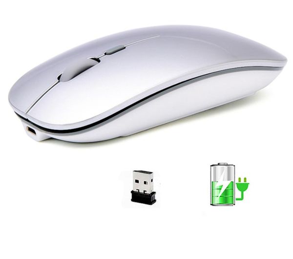 

mice rechargeable wireless optical mouse, ultra-thin 2.4g notebook mouse