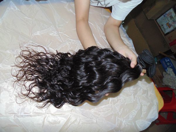 

virgin hair 13a street boy envy loose style 3 bundles/lot burmese natural curly speical promote, Black