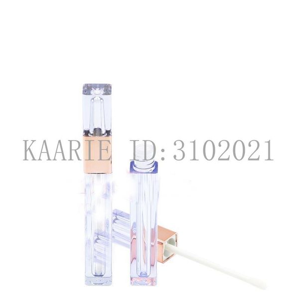 

storage bottles & jars 30pcs 50pcs 3.8ml square clear elegant lip gloss tube, diy superior liquid lipstick bottle, empty professional beauty