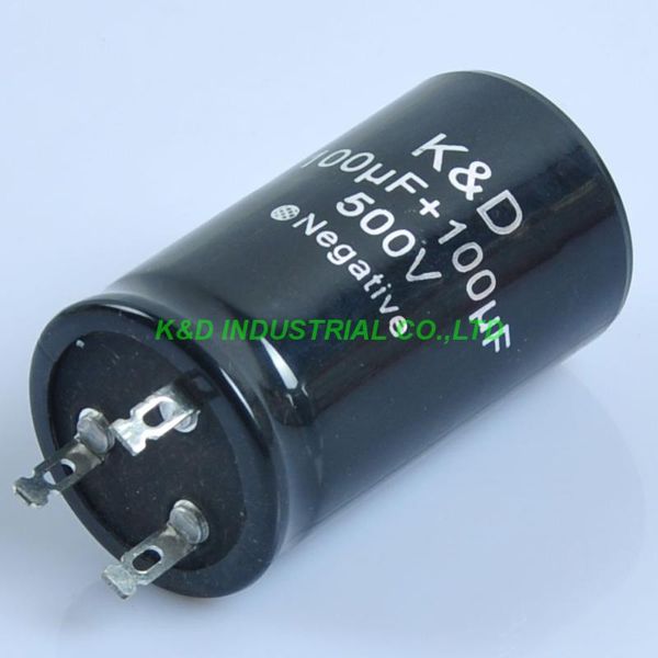 

smart power plugs 1pc 35*70mm can eelectrolytic capacitor 100uf + 500v guitar amp