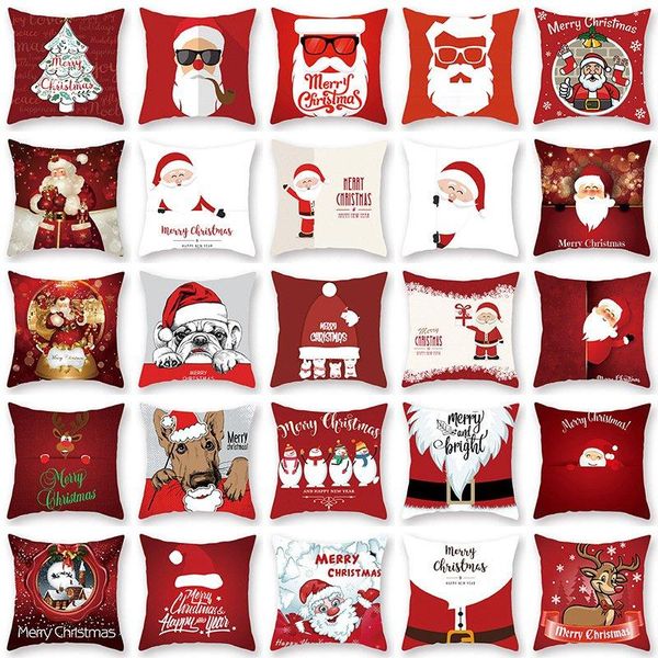 

cushion/decorative pillow christmas case home decoration cushion cover decorative pillows sofa living room pillowcase xmas decor