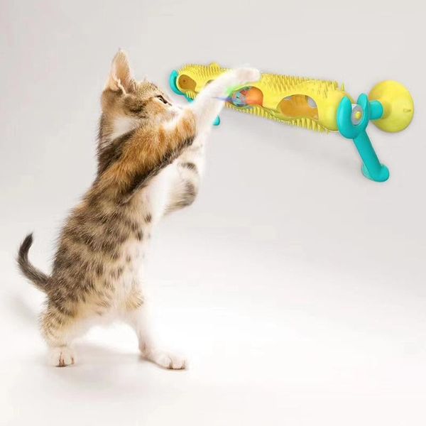 

cat toys pet supplies tease track ball turntable puzzle