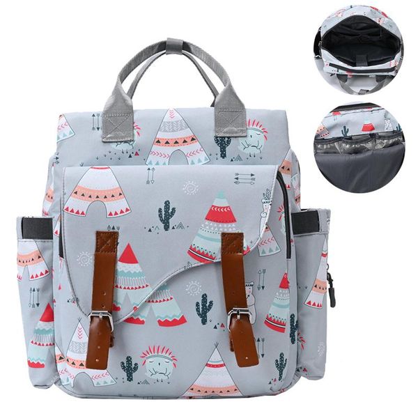 

mummy large capacity nappy backpack bag mom baby multi-function dry-wet separation waterproof outdoor travel diaper bags a054