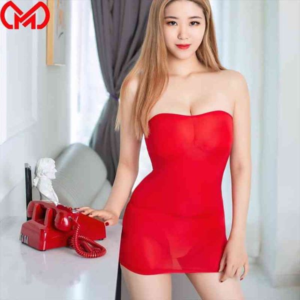 

tight pencil cute dress ice silk smooth see through micro mini dress bodycon bandage club fantasy erotic wear f8, Black;gray