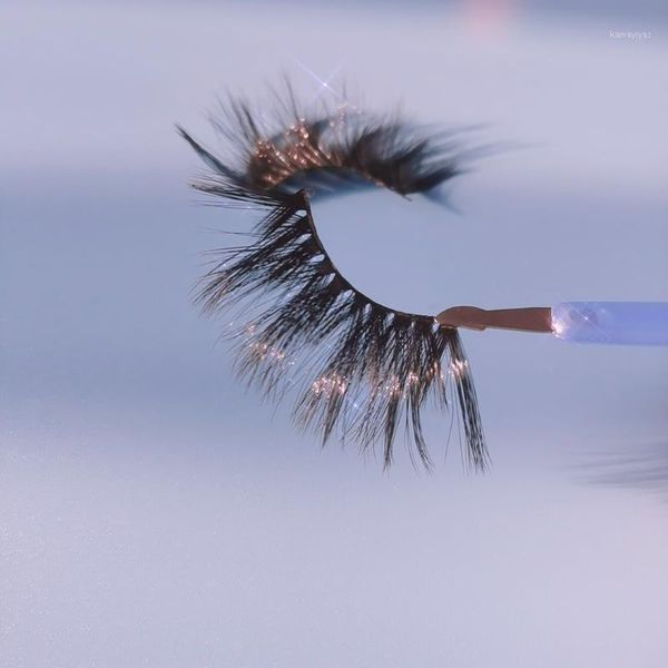 

china factory 3d faux mink lashes customized logo wholesale silk eyelash1