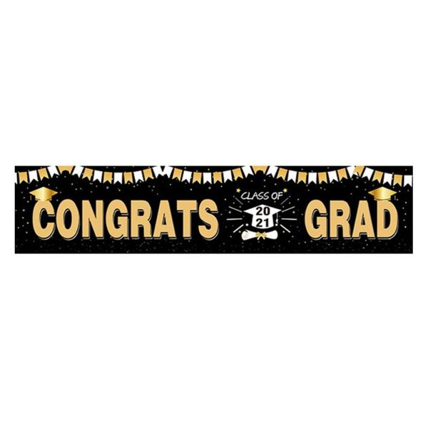 

class of 2021 graduation banner graduate party celebration decor curtain & drapes