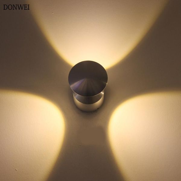 

wall lamp modern aluminium 3w 4w 5w led light indoor lighting fixture bedside living room bedroom stair