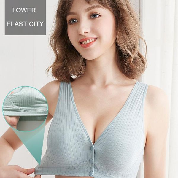 

yoga outfit pregnant women breast-feeding cover gather anti sagging maternity underwear bra sports bras