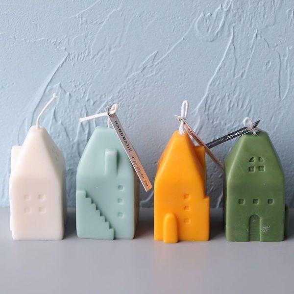 

craft tools small house candle mold creative scented candles diy sugar chocolate silicone little plaster