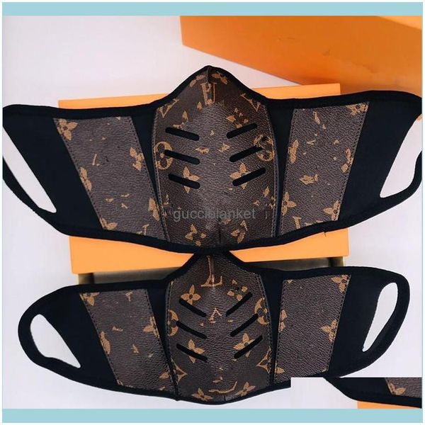 

housekee organization home & gardenletter pattern designer masks classic fashion windproof veil drop delivery 2021 hwzl9