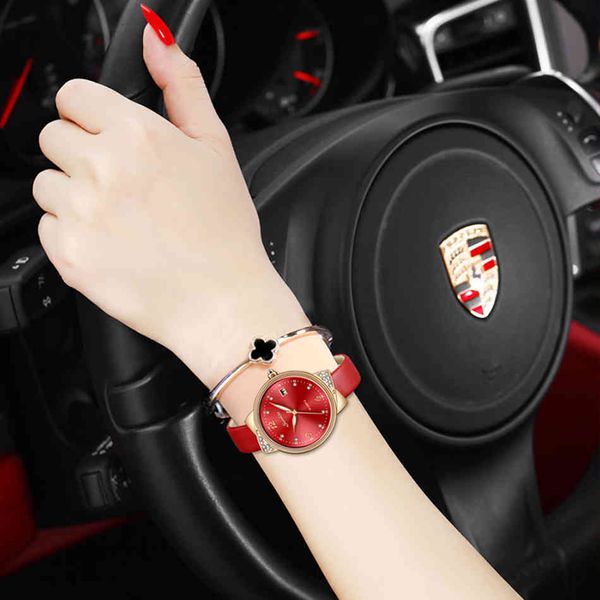 

sunkta watch women fashion simple quartz watches ladies thin leather casual female wrist watch girl clock relogio feminino 210517, Slivery;brown