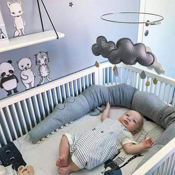 

children crocodile pillow ins north american comfort baby playpen children's room decoration toys bedding sets