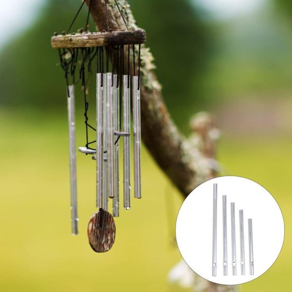 

decorative objects & figurines 25pcs aluminum wind chime pendant tube diy