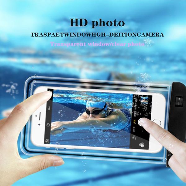 

cell phone pouches iniu ip68 universal waterproof case bag mobile cover for phones below 6.9inches 12 11 pro max