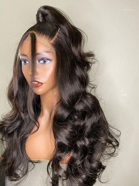 

wigirl lace closure wigs human hair brazilian body wave 13x4 for black women bob wig pre plucked with baby hair1, Black;brown
