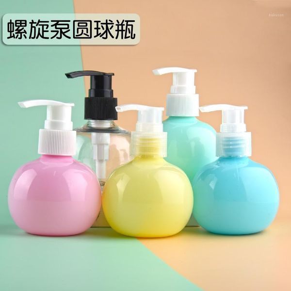 

storage bottles & jars 120ml empty cosmetic lotion pump makeup remover refill bottle cream emulsion package shampoo vials body wash tool