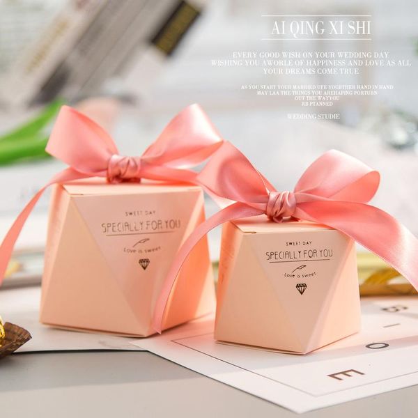 

gift wrap gold plated diamond candy box packaging bags