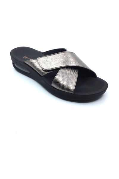 

slippers 9948-8 platinum air sole comfort women season, Black