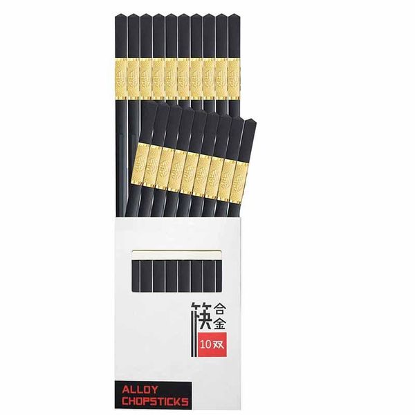 

alloy chopsticks household antiskid and high temperature resistant