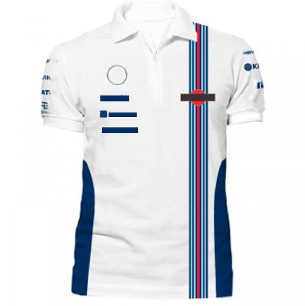 

f1 formula one t-shirt car team logo factory polo shirt summer
