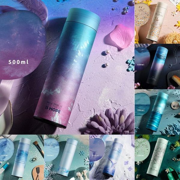 

water bottles 450ml stainless steel coffee mug creative travel portable cup