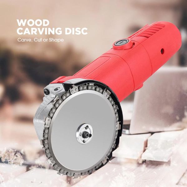 

inch 22 tooth grinder chain wood carving disc for 125mm angle use gr hand tools