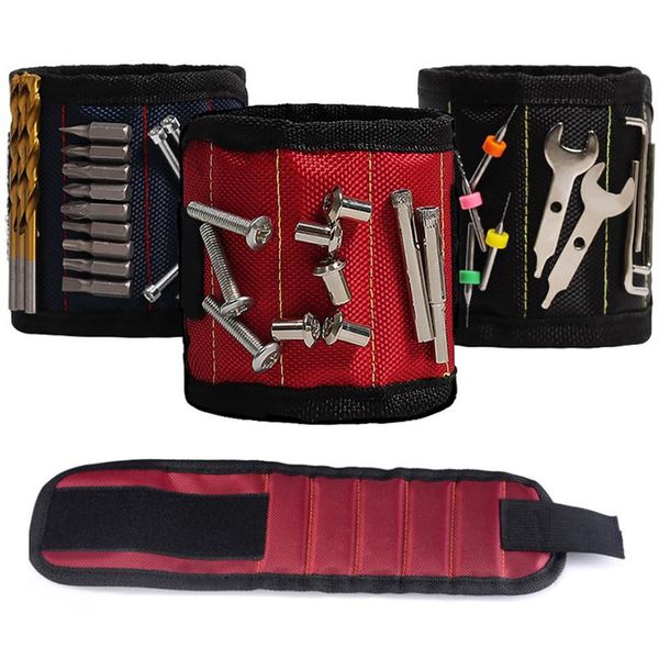 

professional hand tool sets magnetic wristband wraps bag electrician wrist screws holder bracelet