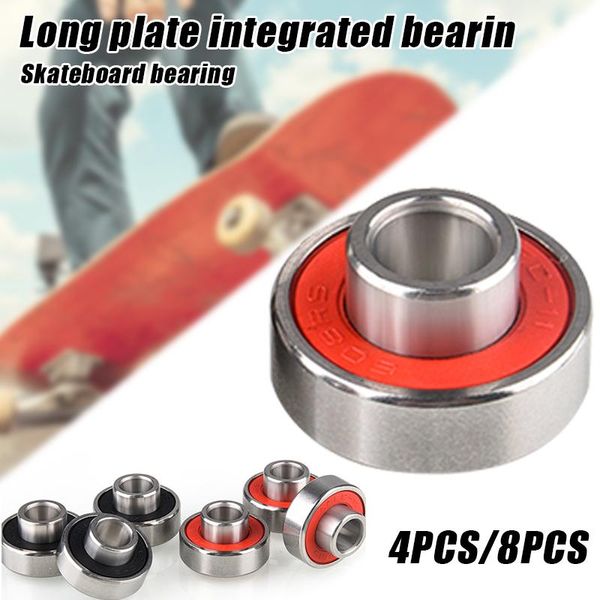 

ly anti-rust skateboard bearings inline roller skates wheel 608-2rs ball for skateboards longboards s66 skateboarding