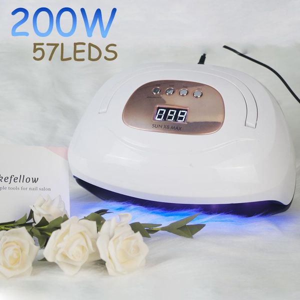 

nail dryers uv lamp for nails gel polish drying professional dryer with 57 leds manicure art salon tools