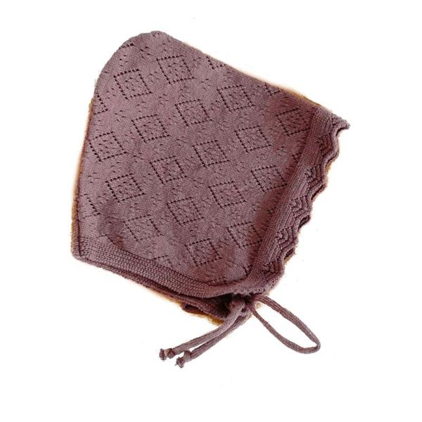 

baby girl hats cotton solid color & caps for 0-24 months born babies knitted hat with lace flowers, Yellow