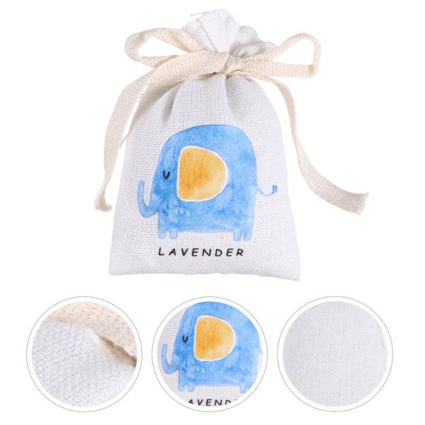 

3pcs linen sachet natural deodorant flower bag repellent freshener gift wrap