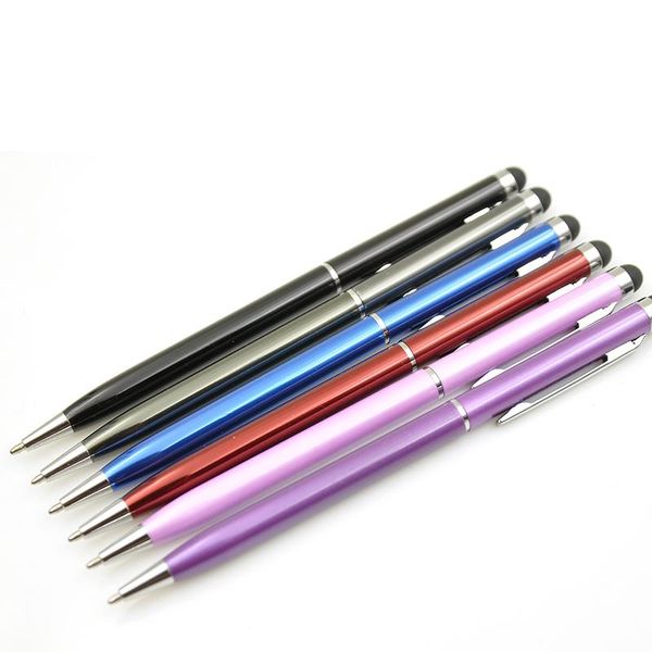 

ballpoint pens 2021 rose red pen multifunction touch gel ink roller ball stationery ball-point 0.5mm drop, Blue;orange