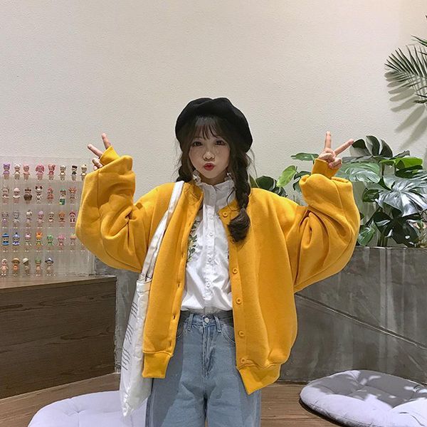 

women's jackets autumn winter flight loose bomber jacket women and coat clothes ladies bf wind cardigan, Black;brown